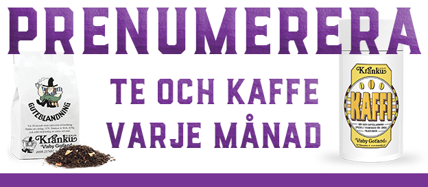 Prenumerera på te och kaffe
