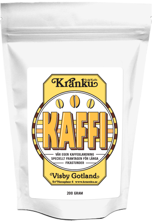 Kränku Kaffi vit påse