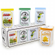Presentlåda 4 x 100 g (vit)