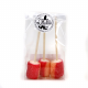 Tuttifruttiklubba (3-pack)