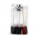 Hallon- och lakritsklubba (3-pack)
