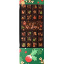Chokladkalender kaka i mörk choklad