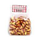 Sura hallon & rabarberkuddar