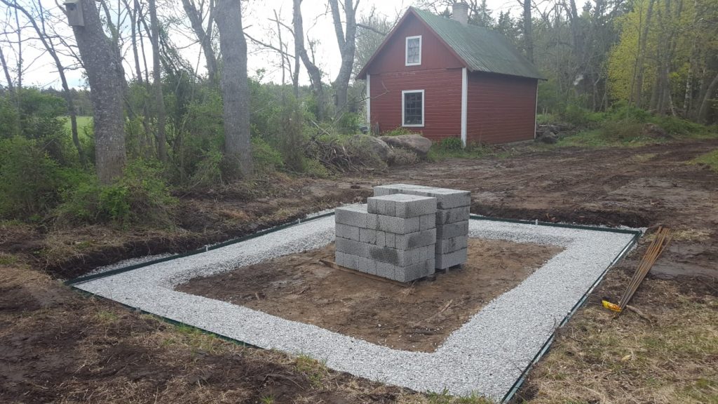 Grund för växthus