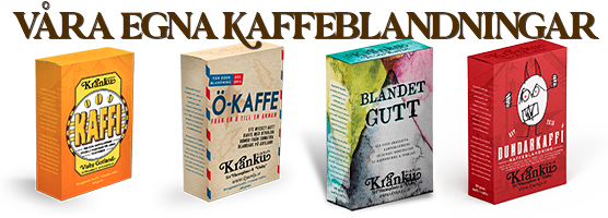 Våra egna kaffeblandningar